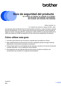 Guía de seguridad del producto 1