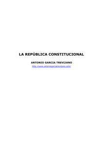 la república constitucional - Antonio García