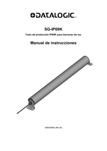 SG-IP69K Manual de instrucciones