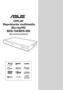 O!PLAY Reproductor multimedia Blu-ray/HD BDS-700/BDS-500