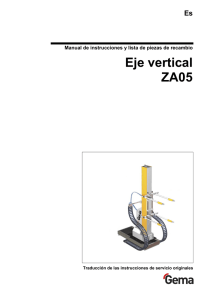Eje vertical ZA05