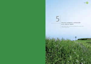 Procesos ecológicos y restauración de la cubierta vegetal