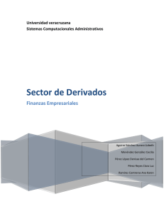 Sector de Derivados - Universidad Veracruzana