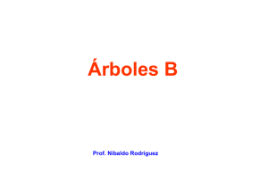 Árboles B
