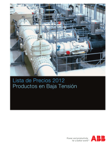 Descarga nuestro catálogo de productos ABB en formato PDF