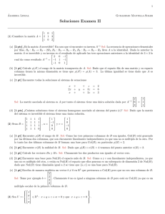 Solución parcial II