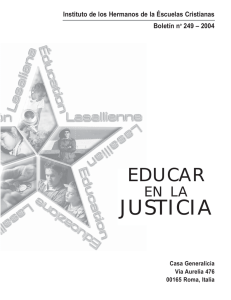 Educar en la Justicia