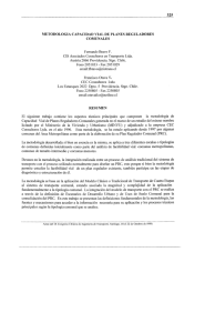 Metodología capacidad vial de planes reguladores comunales