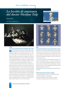La lección de anatomía del doctor Nicolaes Tulp - E-journal