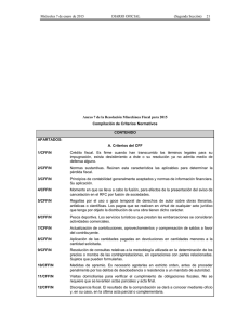 Boletín de Criterios Normativos 2015