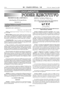 Resolución de la URSEA S/N del 11/ de octubre de 2002