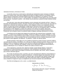 Letter on Religious Liberty January 27 2012_Spanish