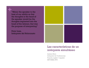 Las caracteristicas de un interprete simultaneo_Isadora Mora.pptx