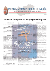 Victorias húngaras en los Juegos Olímpicos
