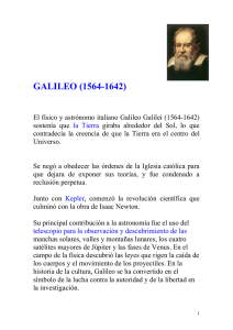galileo (1564-1642) - Hijas de la Caridad