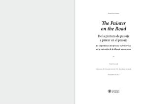 The Painter on the Road - RiuNet repositorio UPV