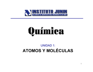 ATOMOS Y MOLÉCULAS