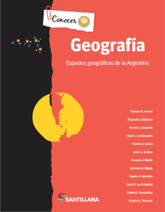 Espacios geográficos de la Argentina