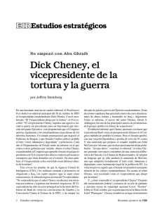 2 Dick Cheney, el vicepresidente de la tortura y la guerra por Jeffrey