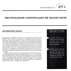 RECTTFTCADOR CONTROLADO DE SILICIO (SCR)