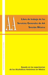 Libro de trabajo de los Servicios Generales de AA, Sección México