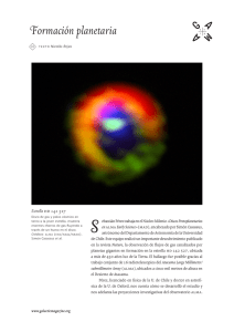 Formación planetaria - galacticmagazine.org
