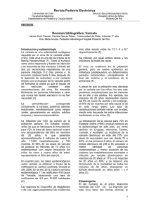 Revista Pediatría Electrónica Revisión bibliográfica: Varicela