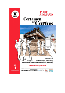Bases Concurso de Cortometrajes de PortAdriano