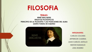 Rene Descartes y Santo Tomas 2