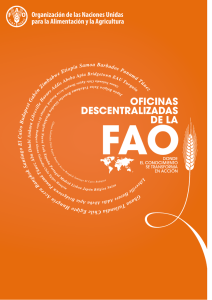 Oficinas descentralizadas de la FAO