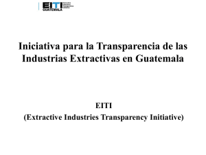 Iniciativa para la Transparencia de las Industrias Extractivas en