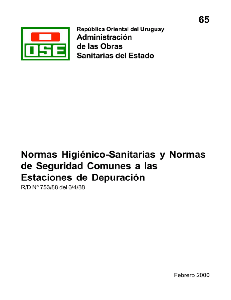 Normas Higi Nico Sanitarias Y Normas De Seguridad Comunes