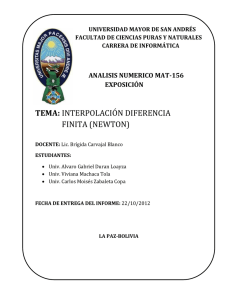 Informe Diferencias Finitas(Newton Oficial).