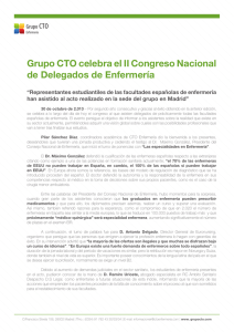 Grupo CTO celebra el II Congreso Nacional de Delegados de