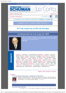 La Carta en formato PDF - La Fondation Robert Schuman