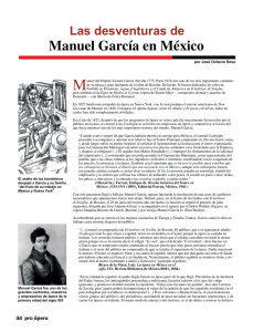 Manuel García en México