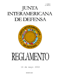 Reglamento de la Junta Interamericana de Defensa-