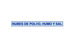 NUBES DE POLVO, HUMO Y SAL