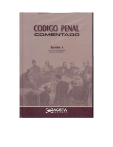 Código Penal peruano comentado - Espacio de Andrés Eduardo Cusi