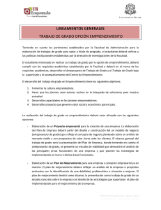 Lineamientos Generales - Universidad del Rosario