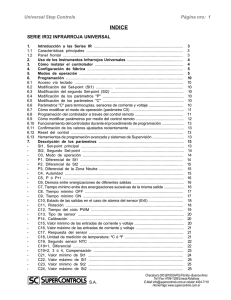 Manual Técnico IR32 Universales