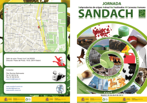 Programa definitivo Jornada SANDACH 2012