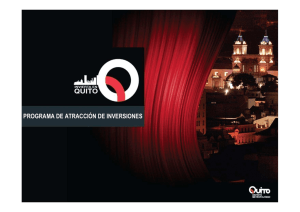 Programa atracción inversiones Quito_Paola Romero