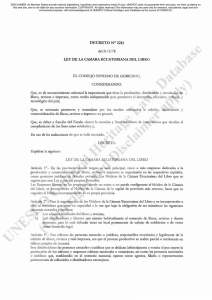 decreto n° 2211 ley de la camara ecuatoriana del ubro