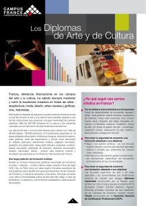 Los Diplomas de Arte y de Cultura