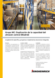 Grupo MC: Duplicación de la capacidad del almacén central (Madrid)