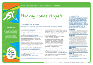 Guía del Espectador - Hockey sobre césped