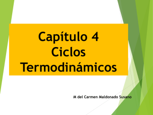Capítulo 4 Ciclos Termodinámicos