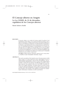 El Concejo abierto en Aragón - Institución Fernando el Católico