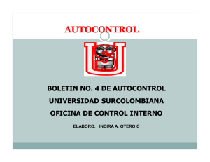 autocontrol - Universidad Surcolombiana